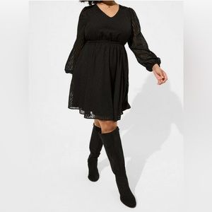 Torrid black dress, size 00